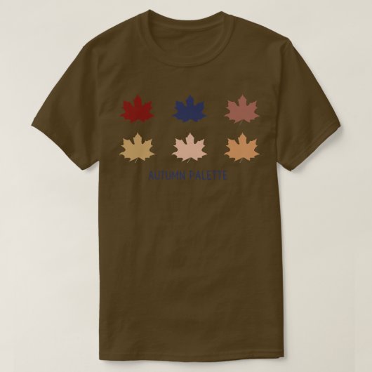 Autumn Palette T-shirt (Design voorkant)