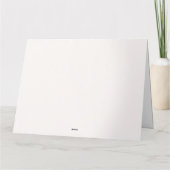 Autumn Pampas Grass Thank You Card | Neutral Boho Bedankkaart (Achterkant)