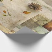 Autumn Paper Collage 03 Cadeaupapier (Hoek)