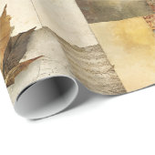 Autumn Paper Collage Cadeaupapier (Rol Hoek)