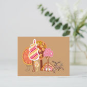 Autumn park briefkaart (Staand voorkant)