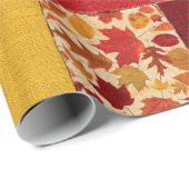 Autumn Patchwork Cadeaupapier (Rol Hoek)