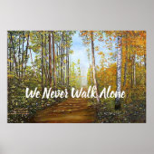 "AUTUMN PATH" POSTER (Voorkant)