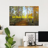 "AUTUMN PATH POSTER" POSTER (Thuiskantoor)