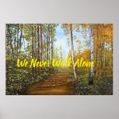"AUTUMN PATH POSTER" POSTER (Voorkant)