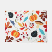 Autumn Pattern Doormat Deurmat (Voorkant)