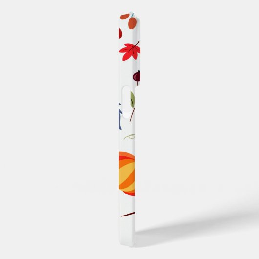 Autumn Pattern iPhone Case (Achterkant / Rechts)
