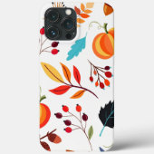 Autumn Pattern iPhone Case (Achterkant)
