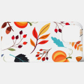 Autumn Pattern iPhone Case (Achterkant (horizontaal))
