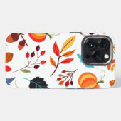 Autumn Pattern iPhone Case Hoesje (Achterkant horizontaal)