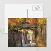 Autumn - Patterson NJ - de Grote Patterson Herfste Briefkaart (Voorkant / Achterkant)