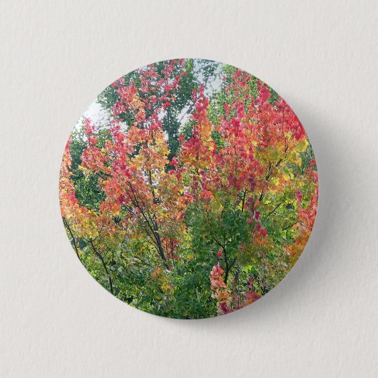 Autumn Pin Ronde Button 5,7 Cm (Voorkant)