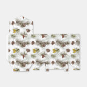 Autumn Pine Cones Bedankdoosjes (Uitgevouwen)