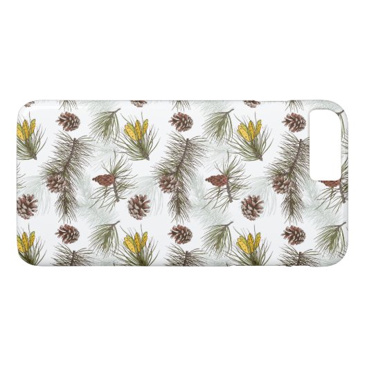 Autumn Pine Cones Case-Mate iPhone Case (Achterkant (Horizontaal))