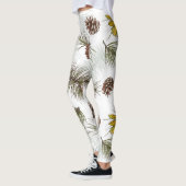 Autumn Pine Cones Leggings (Links)
