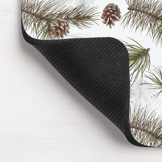 Autumn Pine Cones Muismat (Hoek)