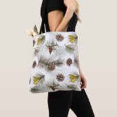 Autumn Pine Cones Tote Bag (Dichtbij)