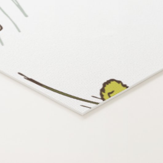 Autumn Pine Cones Yogamat (Detail)