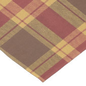 Autumn Plaid Faux Fabric Table Runner Medium Tafelloper (Hoek)