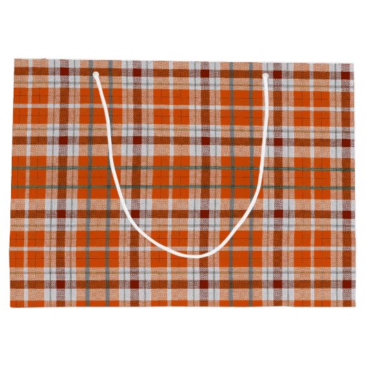 Autumn plaid groot cadeauzakje (Achterkant)