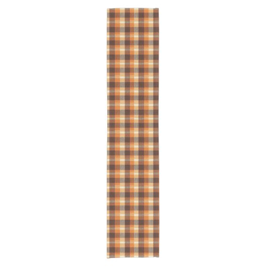 Autumn Plaid  Korte Tafelloper (Voorkant)