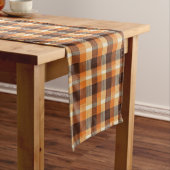 Autumn Plaid Korte Tafelloper (Voorbeeld)