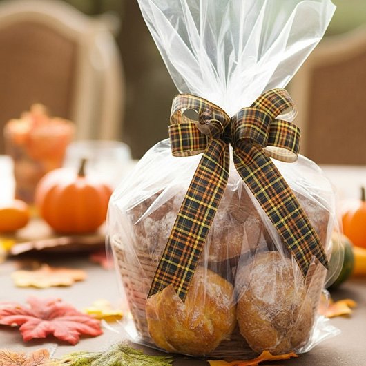 Autumn plaid satijnen lint