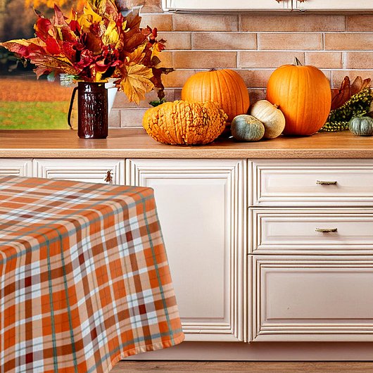 Autumn plaid tafelkleed