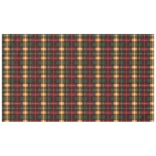Autumn Plaid Tafelkleed (Voorkant (Horizontaal))