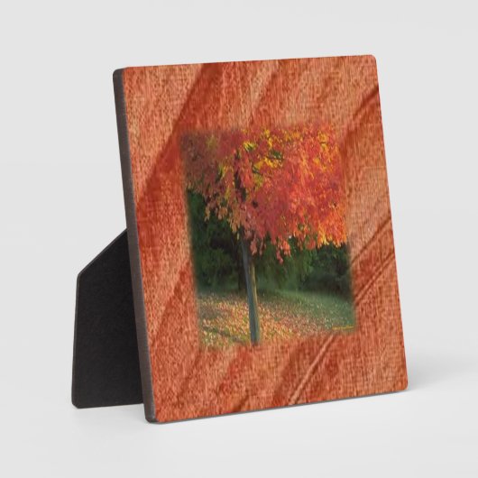 Autumn Plaque Fotoplaat (Voorkant)