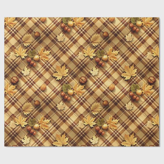 Autumn Play Cadeaupapier (Vlak)