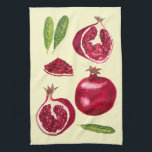 Autumn Pomegranates Waterverf schilderen Theedoek<br><div class="desc">Decoreer je keuken met deze leuke pomegranate keukenhanddoek. Het maakt een geweldig huishouden of bruiloft cadeau! Je kunt je eigen tekst altijd toevoegen. Laat me weten of je iets wilt dat aangepast is. Als je het koopt, bedankt! Ben zeker om een foto op Instagram van het in actie te delen...</div>