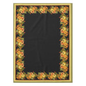 Autumn pomkins en eikenbladeren tafelkleed (Voorkant)