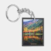 Autumn Pond Acrylische Sleutelhanger (Voorkant Links)