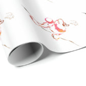 Autumn Poodles Cadeaupapier (Rol Hoek)