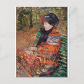 Autumn, Portrait of Lydia Cassatt; Briefkaart (Voorkant)