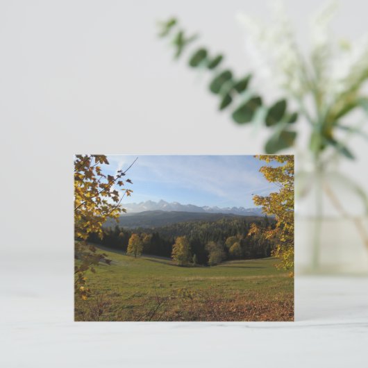 Autumn Poster Tatras Briefkaart (Staand voorkant)