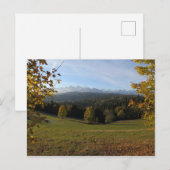 Autumn Poster Tatras Briefkaart (Voorkant / Achterkant)