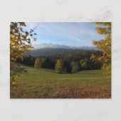 Autumn Poster Tatras Briefkaart (Voorkant)