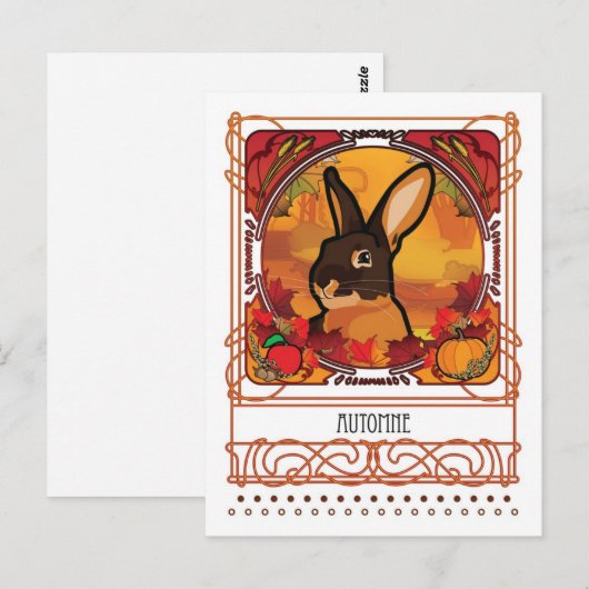 AUTUMN POSTKAART (Voorkant / Achterkant)