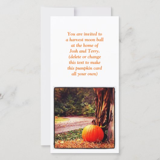 Autumn Pumpkin (Voorkant)