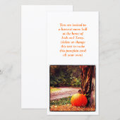 Autumn Pumpkin (Voorkant / Achterkant)