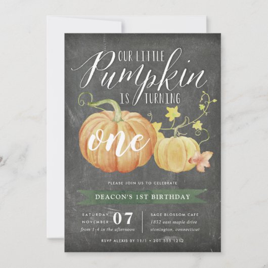 Autumn Pumpkin | Alle leeftijdstranspartners Kaart (Voorkant)