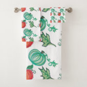 Autumn Pumpkin Art Bad Handdoek (Insitu)