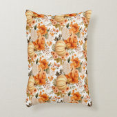 Autumn Pumpkin Bouquet Design Accent Kussen (Voorkant(Verticaal))
