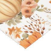 Autumn Pumpkin Bouquet Design Medium Tafelloper (Hoek)