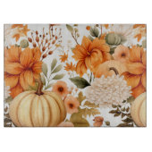 Autumn Pumpkin Bouquet Design Snijplank (Voorkant)