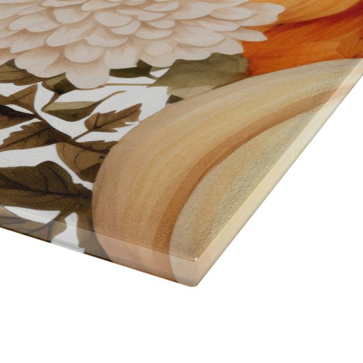 Autumn Pumpkin Bouquet Design Snijplank (Hoek)