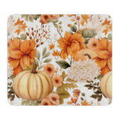 Autumn Pumpkin Bouquet Design Snijplank (Voorkant)
