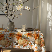 Autumn Pumpkin Bouquet Design Tafelkleed